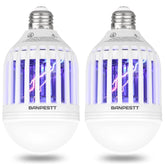 BANPESTT 2-in-1 bug zapper lightbulb with plug-and-play setup for indoor use