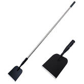 BARAYSTUS flat shovel with adjustable-handle for year-round cleaning