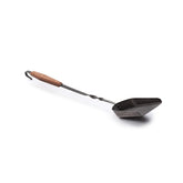 Barebones Cowboy Grill Coal Shovel blade focused on precise coal transfer for even heat