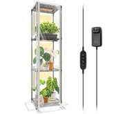 Barrina CX83Z four-tier plant stand for compact indoor gardening and display