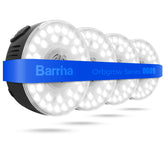 Barrina Orbgrow OG09 linkable design for scalable indoor plant lighting on shelves.