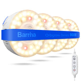 Barrina Orbgrow OG09 puck light with timer, front view, ideal for compact indoor gardens