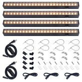 Barrina 1ft T5 grow light strip front view for indoor plant growth