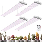 Barrina TX-L84 four-panel coverage lights multiple plants evenly for indoor gardens