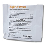 BASF Alpine WSG sachet-dilution for fast indoor and outdoor prep