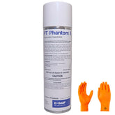 BASF PT Phantom II aerosol can releasing a fine mist for broad pest control.