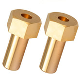 Batator 194997 machined brass nut for Pentair pool filters with precise fit
