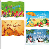 Batiyeer spring flowers garden flag to brighten the spring entryway