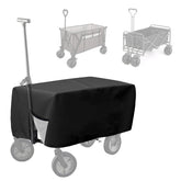 BATTIPAW front view wagon cover in rugged 600D fabric protects from sun and rain