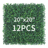 baudliglin Grass Wall Panel closeup shows dense texture for privacy and decor.