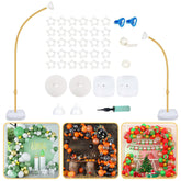 Bazen upgraded 8.2ft bendable balloon column for custom arches and creative shapes.