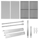 BBQ-PLUS cast iron cooking grates deliver even heat and durable searing.
