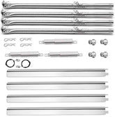 BBQ-Yummy Charbroil 4-burner heat shield for even heating and protection