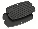 BBQ777 cast iron griddle for Weber Q1000, even heating for searing and sautéing