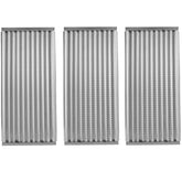 BBQ Future 3-pack stainless steel emitters for even heat on Charbroil grills