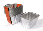 BBQMFG grease cup liner on Pit Boss PB2BGD2 for easy cleanup after grilling
