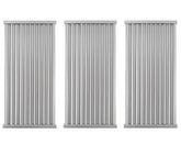 BBQration 17-inch stamped stainless emitter for Charbroil grills, durable replacement part.