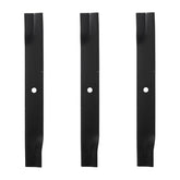 BCQNXX high lift blades 3-pack for 54-inch Hustler decks delivers clean cuts