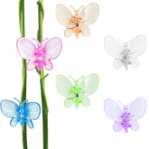 BEADNOVA orchid clips butterfly clip helps spikes stay upright for healthy blooms.