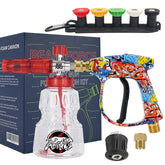 BEAR FORCE foam cannon M22-14 max delivers thick foam for deep cleaning.