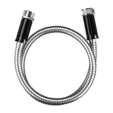 Beaulife metal garden hose 3ft connector for smooth water flow.