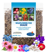 Beauty Beyond Belief BBB Seed partial shade wildflower seeds in a 4oz packet for year-round color.
