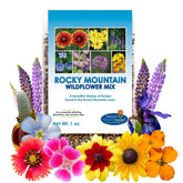 Beauty Beyond Belief Rocky Mountain Wildflower Seed Packet front for pollinator friendly high-elevation gardens