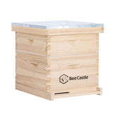 BeeCastle 10 Frame Langstroth hive assembly shows sturdy dovetail joints for quick setup