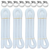 BEFANS pool hoses show 1.25-inch diameter and 59-inch length for secure connections