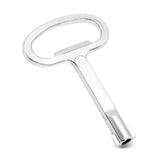 Beienz GM82922 generator key with chrome finish, compatible with Kohler models for quick access.