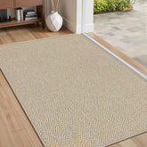 BEISIFLOOR ultra-thin door mat at indoor entrance with a low-profile design.