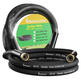 Beitopamz short garden hose 10 ft demonstrates compact length for easy yard tasks