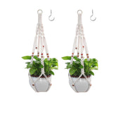 Belit macrame plant hanger 2-pack hanging display for pots