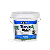 Bell Laboratories Terad3 Blox bait block close-up, highly palatable and designed to minimize secondary risks.