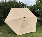 BELLRINO Decor strong thick 9ft canopy fits 6-rib umbrellas for a durable replacement.