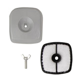 Belsdar air cleaner cover on Echo/SRM trimmers protects the intake and extends life