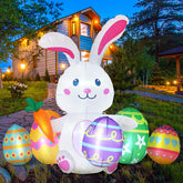 Bencailor Easter inflatable bunny for festive yard display