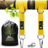 Benicci safe tree swing hanging kit 20ft straps for quick, secure setup