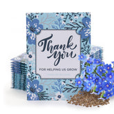Bentley Seed Co. Forget-Me-Not packet closeup for memory garden planting and easy gifting