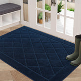 BEQHAUSE Dirt Trapper Door Mat 32x48 traps dirt and absorbs moisture at the entry.
