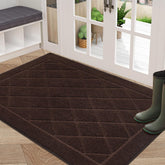 BEQHAUSE Dirt Trapper mat front view shows a large, absorbent entryway rug that keeps floors clean.