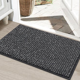 BEQHAUSE Dirt Trapper Door Mat close-up showing dense fibers that trap dirt
