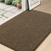 BEQHAUSE Dirt Trapper Door Mat front view with dense yarns trapping dirt.