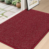 BEQHAUSE Dirt Trapper Door Mat front view protects entryways from dirt.