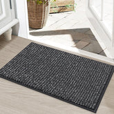 BEQHAUSE Dirt Trapper front door mat traps dirt and moisture at the entry