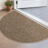 BEQHAUSE Dirt Trapper front door mat traps dirt and moisture for clean entryways.