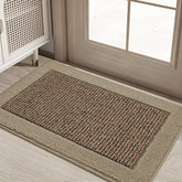 BEQHAUSE door mat front-door dirt-scrub keeps entry floors dry