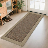 BEQHAUSE indoor door mat 24x60 dirt-trapper keeps entryways clean.