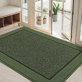 BEQHAUSE door mat 32x48 for front door traps dirt and keeps floors clean.