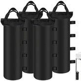 Bequemhaus canopy weights with durable material provide long-lasting stability on windy days.